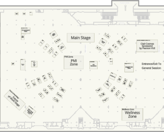 exhibit hall floor plan